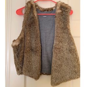 Aerie Fur Vest